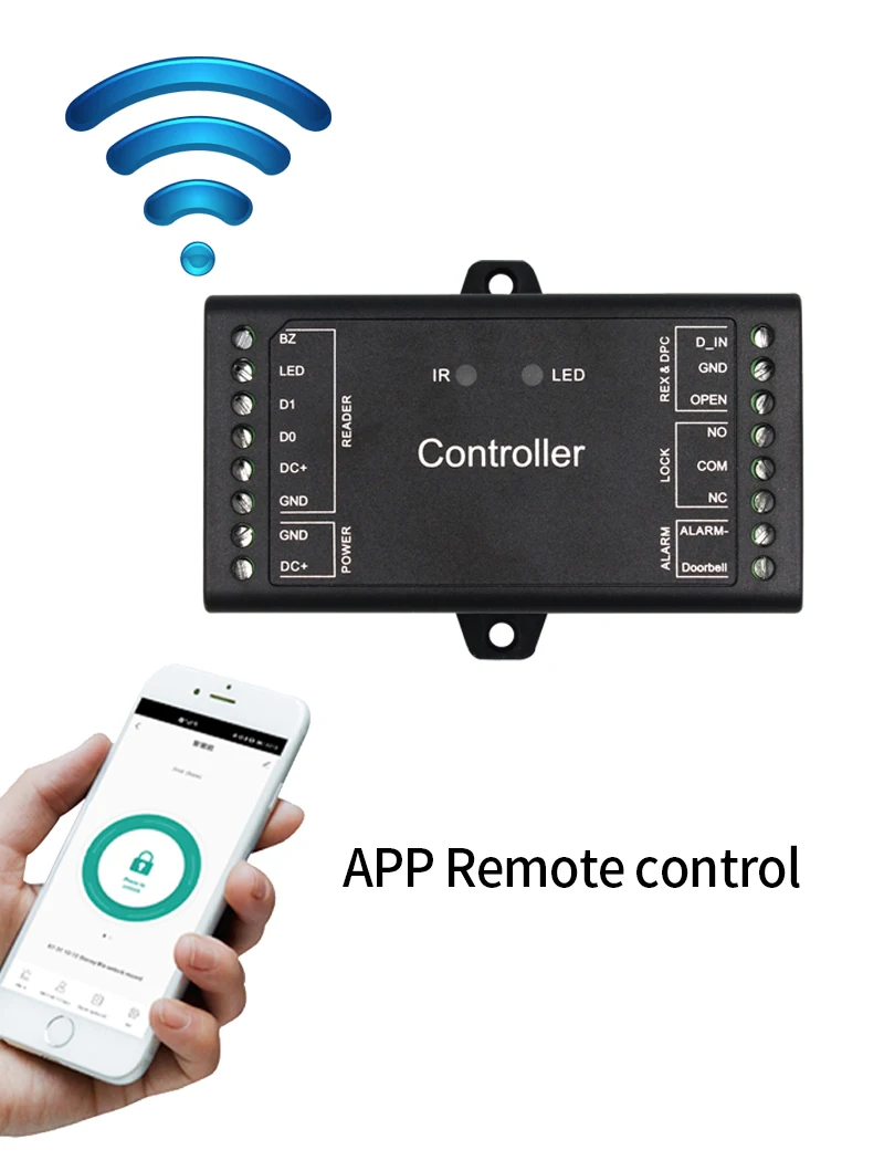 4G 5G WiFi Tuya App Sboard Mini Single Door Remote Control Access Control Board