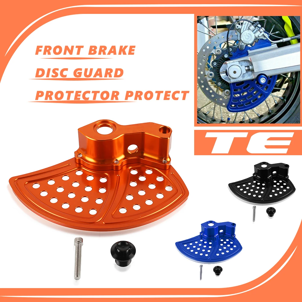 

22MM FOR HUSQVARNA TE125 TE250 TE300 TC125 2014 2015 2016 TE Axle Guard Front Brake Disc Rotor Brake Disc Guard Protector Cover