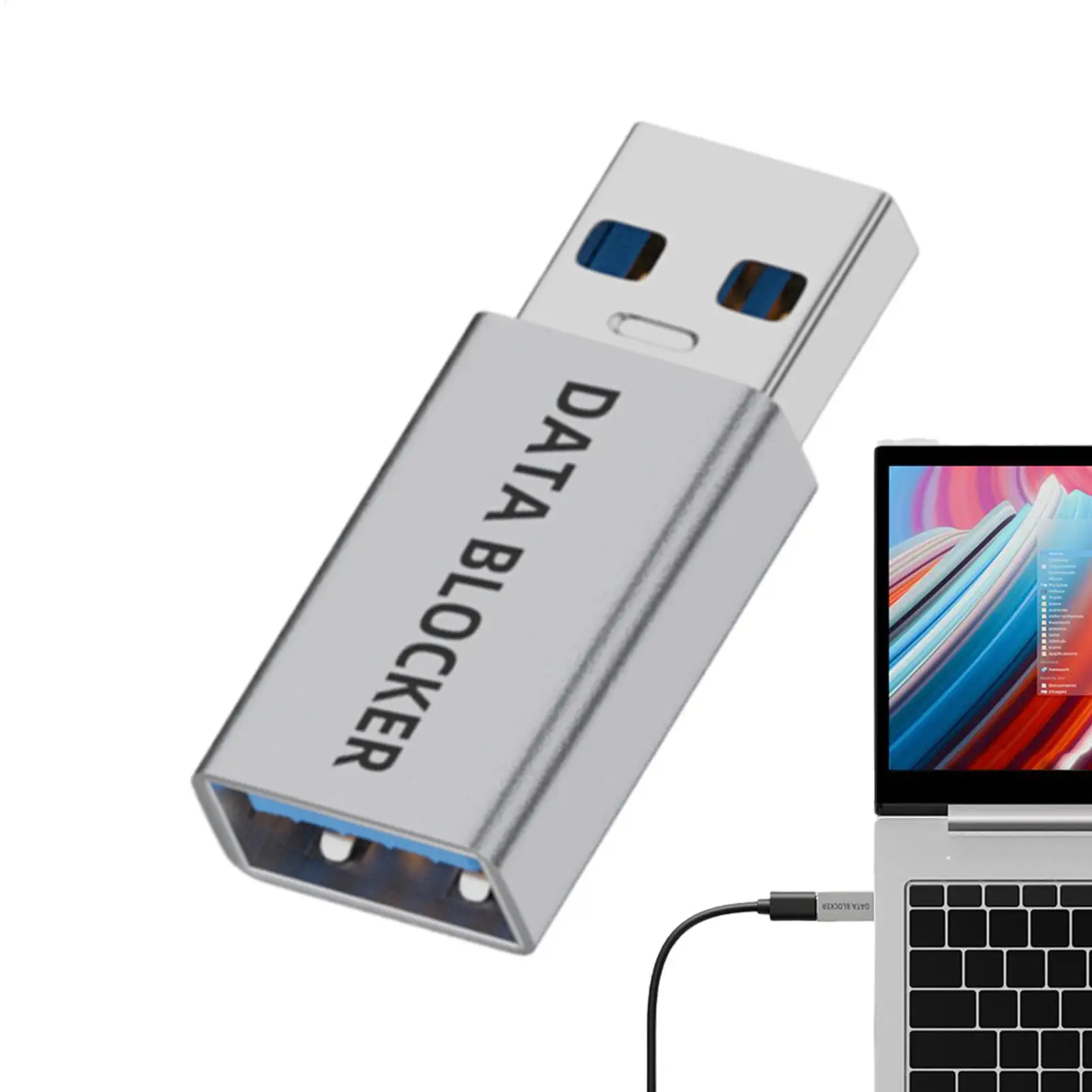 새로운 USB 차단기 노트북 디펜더 USB 데이터 보호기 디펜더 어댑터 타입-C 컨돔 노트북 모바일폰 PC 노트북 충전용