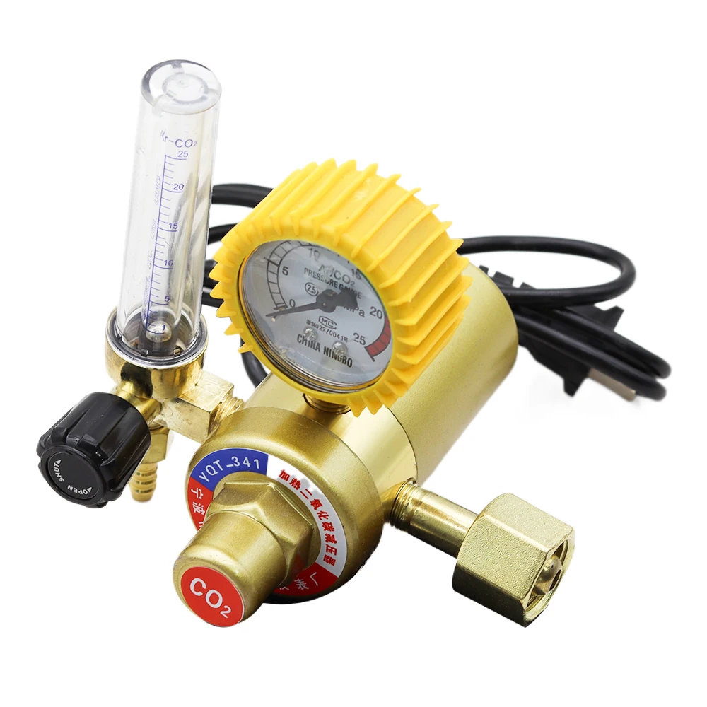 

CO2 pressure reducing valve,pressure gauge, welding machine pressure gauge, 220V mixer, heating, energy-saving, 36V