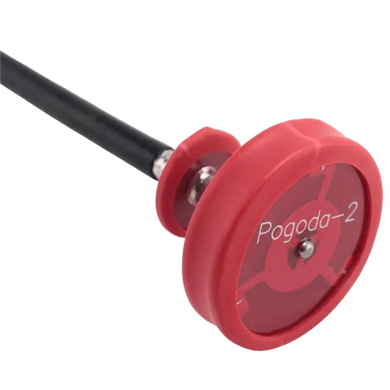 N67R--1개(파고다 2 5.8G 전방향성 옴니 FPV 평면 패널 파고다 안테나 RHCP SMA/RP-SMA 50W 레드 핀), 1개(파고용)