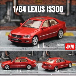Lexus IS300 Sedan Diecast Miniature - Premium 1/64 Scale Toy Car with Free - Rolling Wheels (Lexus IS300 Red)