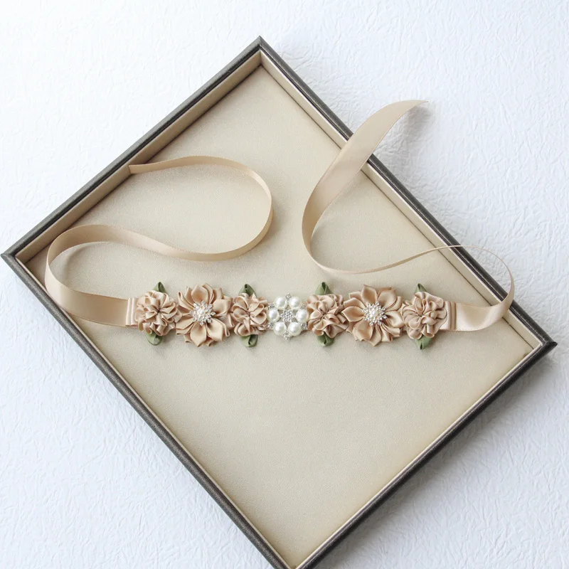 Mode Rose Blume Stirnband mit Strass Haar Zubehör Ballett Kopfschmuck Haar Zubehör Ballerina Kopfbedeckungen – Detail 6