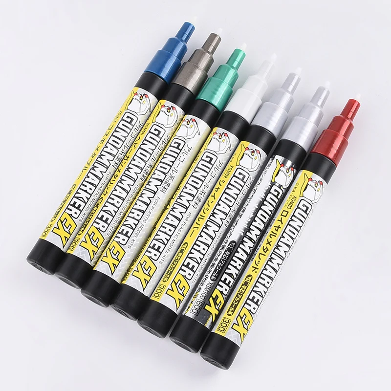 Mr.Hobby Gunze Gundam Marker Pen Paint Detail Color Tools Bandai