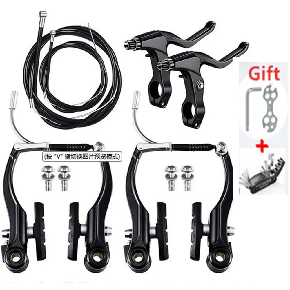 Patin de frein,Étriers de freins hydrauliques à disque pour vélo de