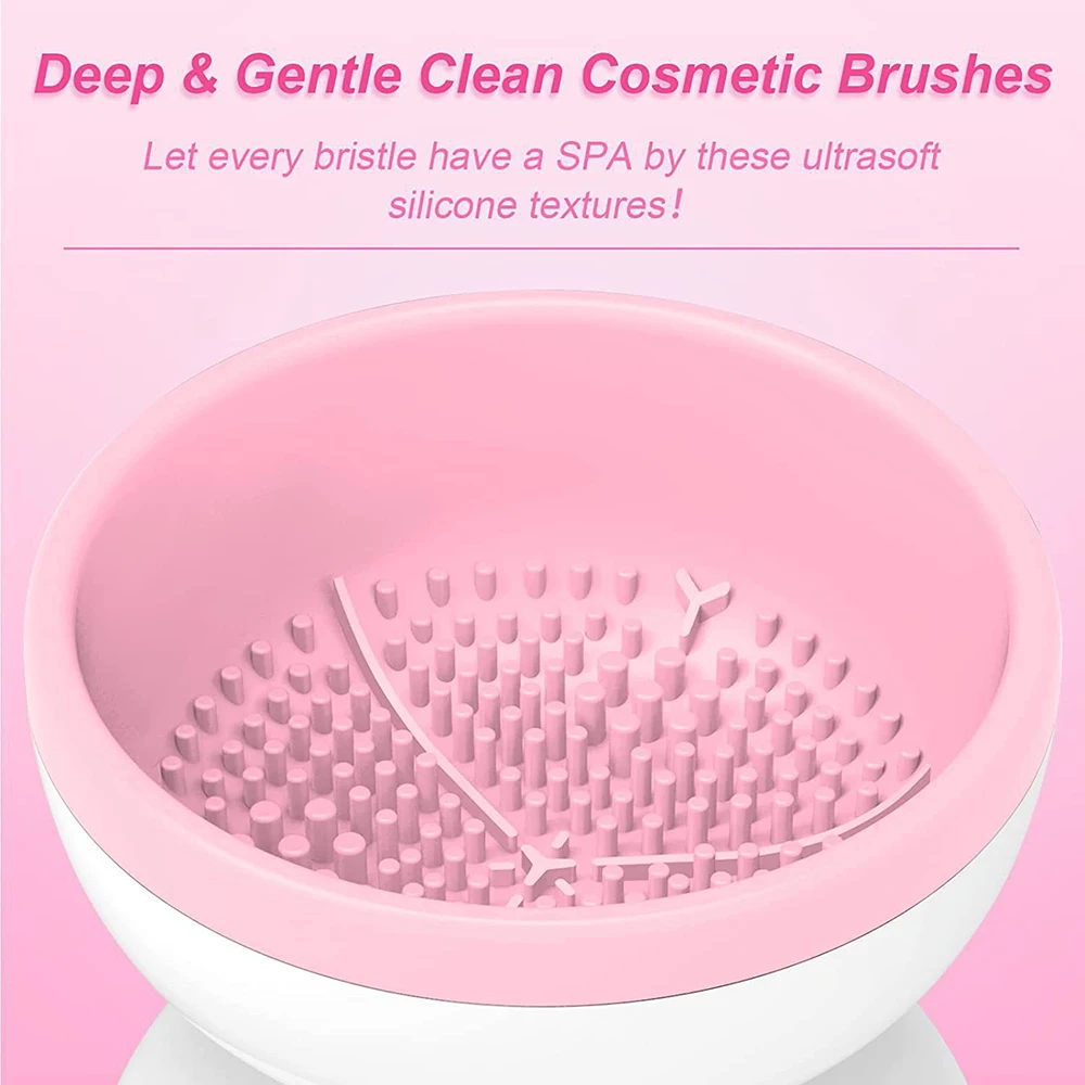 Description Picture 5 of itemNEW Electric Makeup Brush Cleaner Beauty Tool Powder Puff Beauty Egg Automatic Deep Cleaning Box Makeup Brush Cleaning Artifact