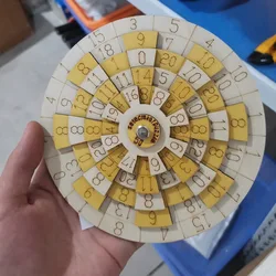 Wooden Brain Teaser IQ Puzzle with Secret Compartment (M)