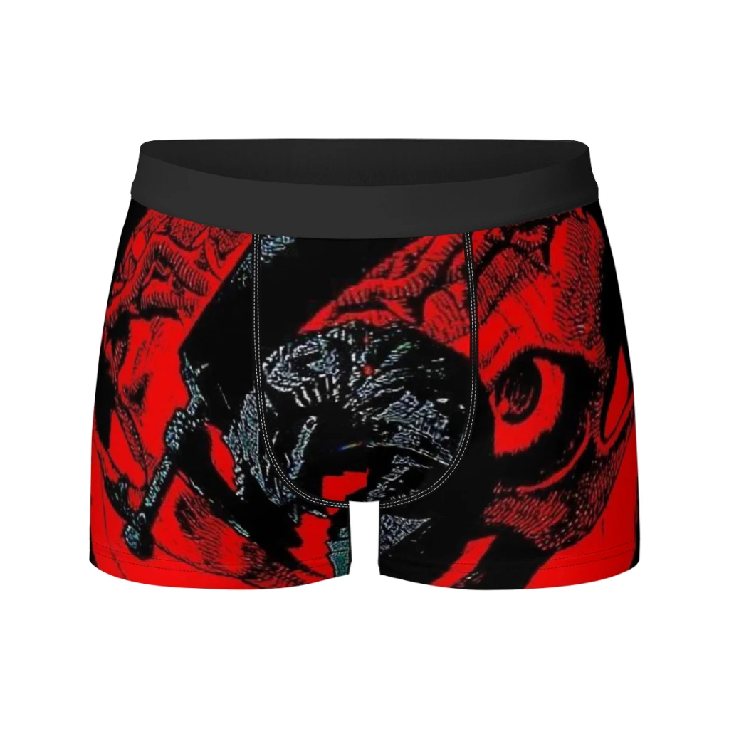 thumbnail image 1 of Calzoncillos tipo bóxer Berserk para hombre, ropa interior transpirable para hombre, 1 of 4
