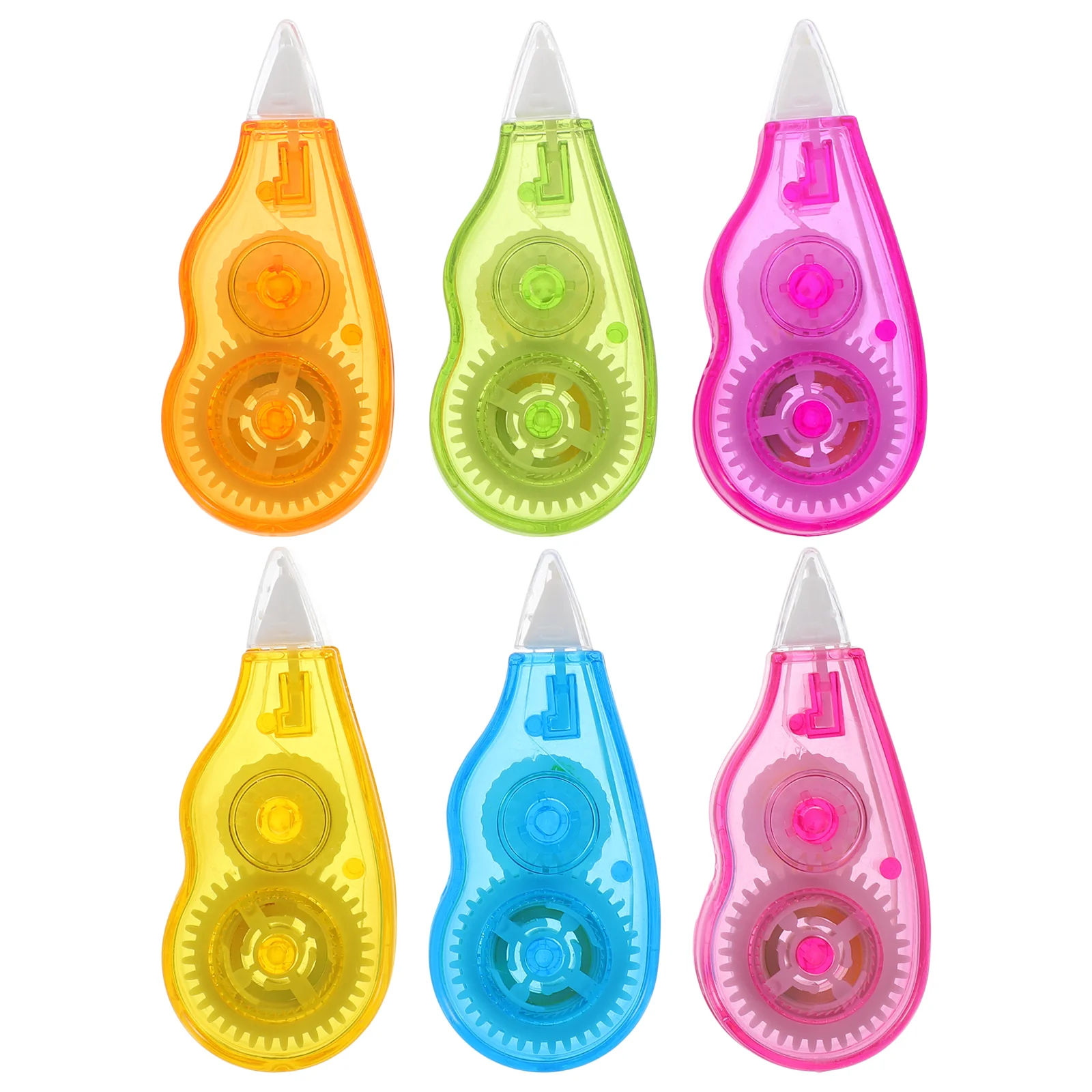 

6 Pcs Correction Tape Writing White-out Tapes Studying Magnetic Convenient for Office