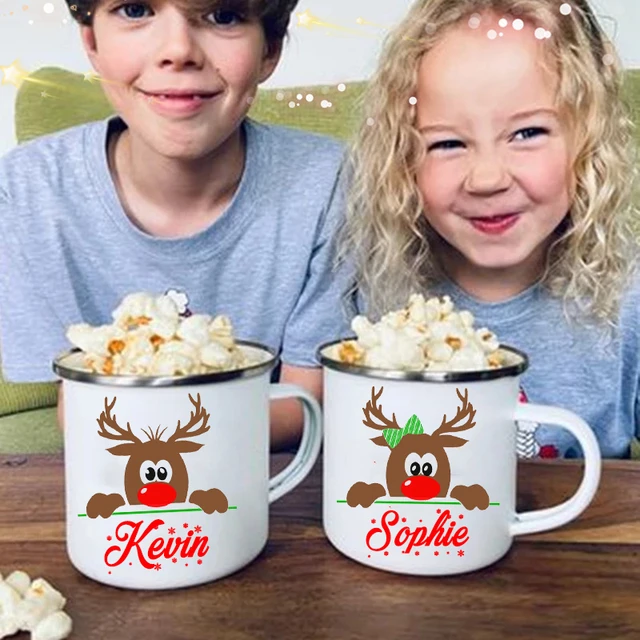 Mug Kids Christmas Gifts, Children Names Mug