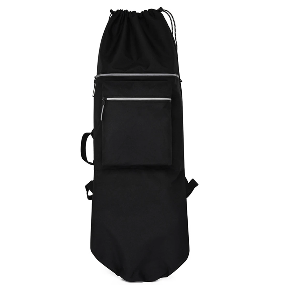 

Double Rocker Skateboard Backpack Land Surfboard Bag Longboard Bag Skateboard Carry Bag AccessoriesBlack L