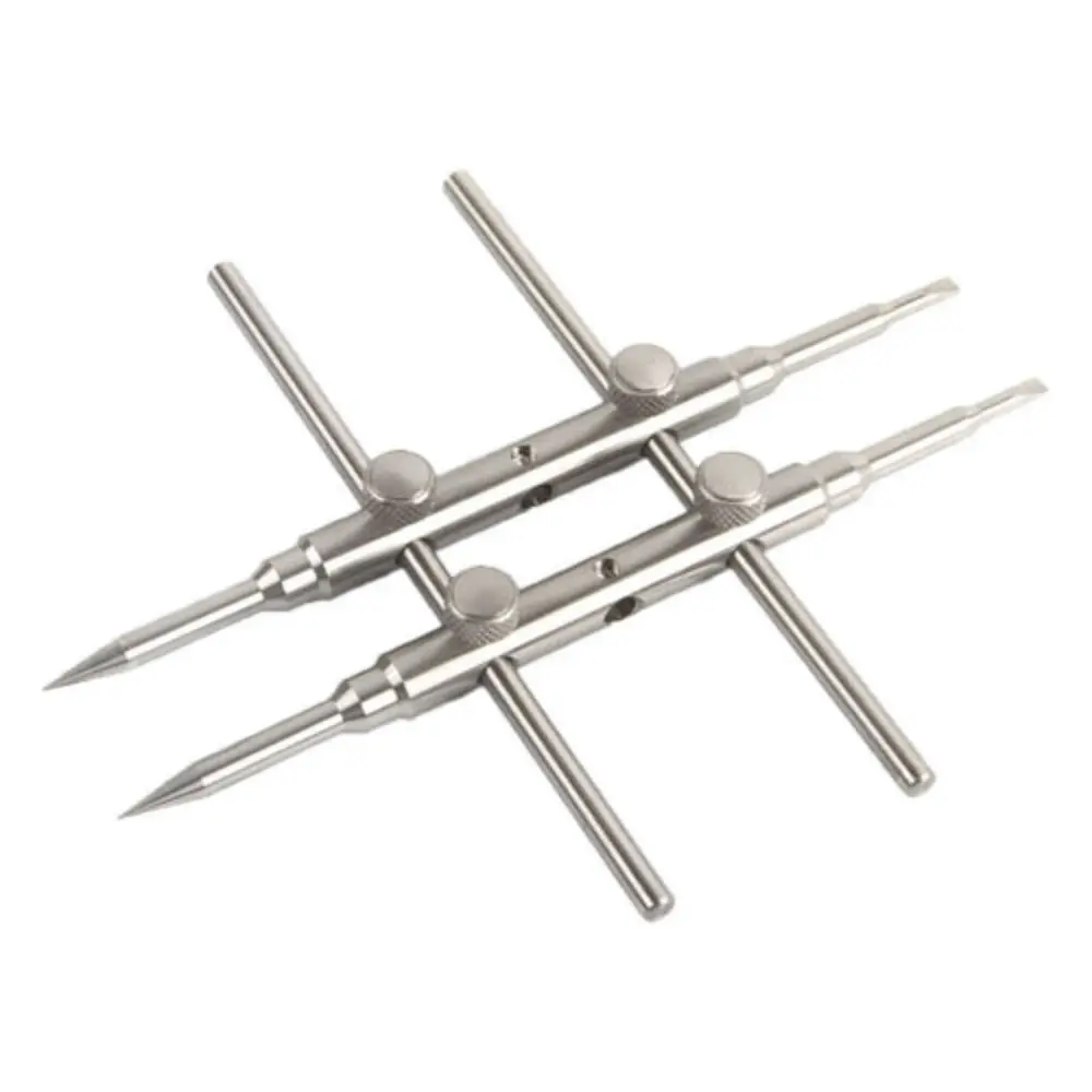 Camera Lens Opening Repair Tool Kit with Adjustable Tips and Precision Wrenches