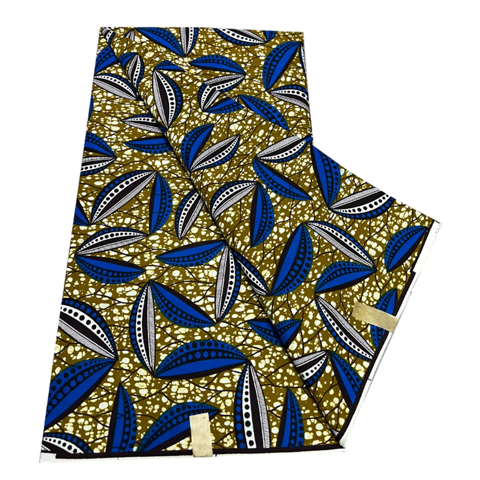 African Hollandais Wax Real Dutch Wax Fabric Star For Womem Cloth