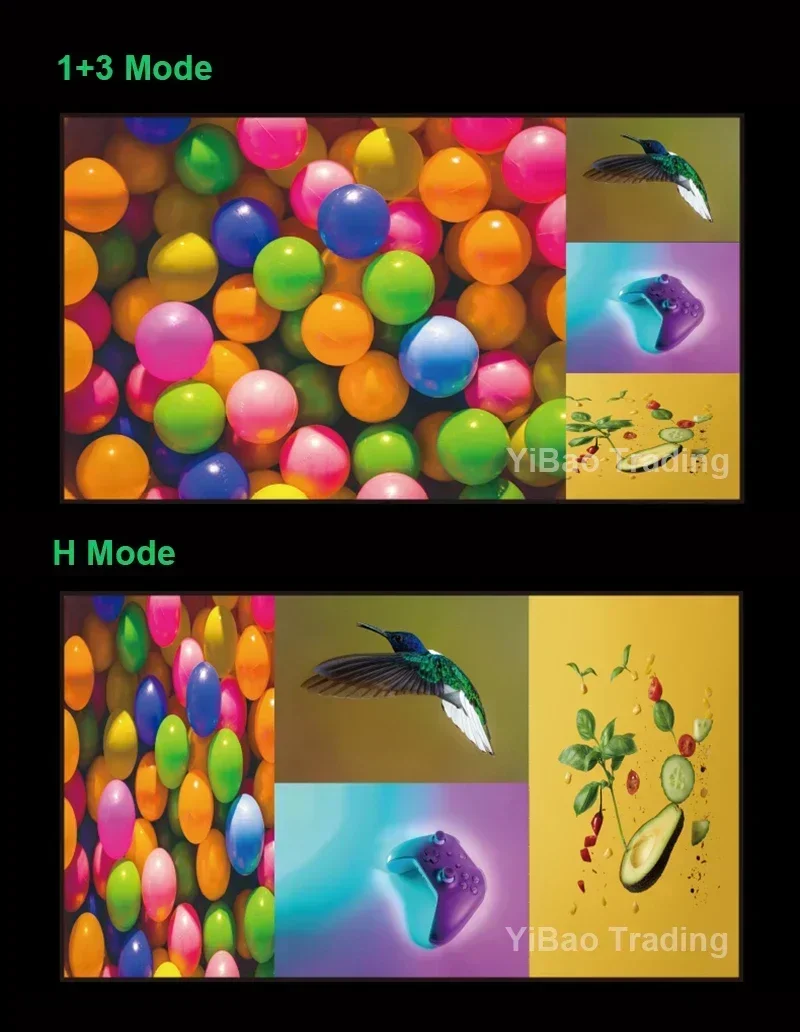 HDMI  ũ Ƽ, 4x1 1080P, 4 in 1 Out, ɸ ó, ī޶, Ʈ, PC, TV 6  ÷ 