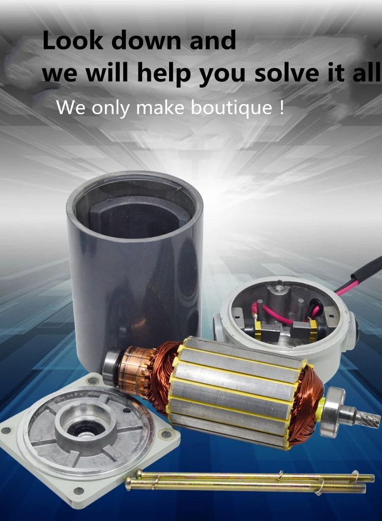 12V 24V DC engrenagem redutor motor 30W
