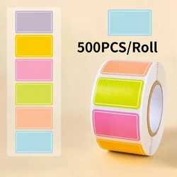 Vibrant Self - Adhesive Label Stickers - Perfect for Organization and School Stationery (Colorful)
