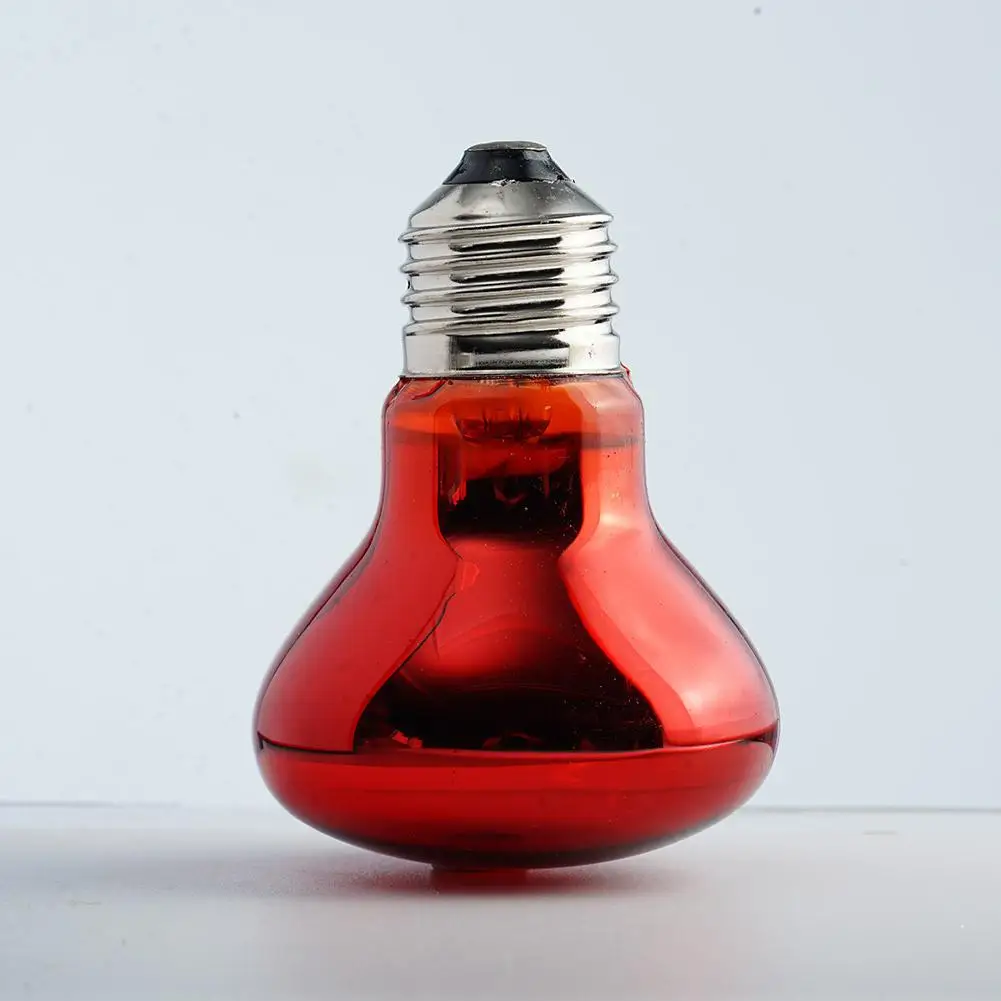 25W 40W 50W 60W 75W 100W E27 Poultry Heating Bulb Infrared Insulation Heating For Reptiles Plants Amphibians Pets Livestock Lamp 4