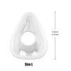 1pcs Mask for Airfit F20 Silicone Replacement Cushions CPAP Mask, Face Mask Compatible with Airfit F20 Face Cover Mouth Nose 5