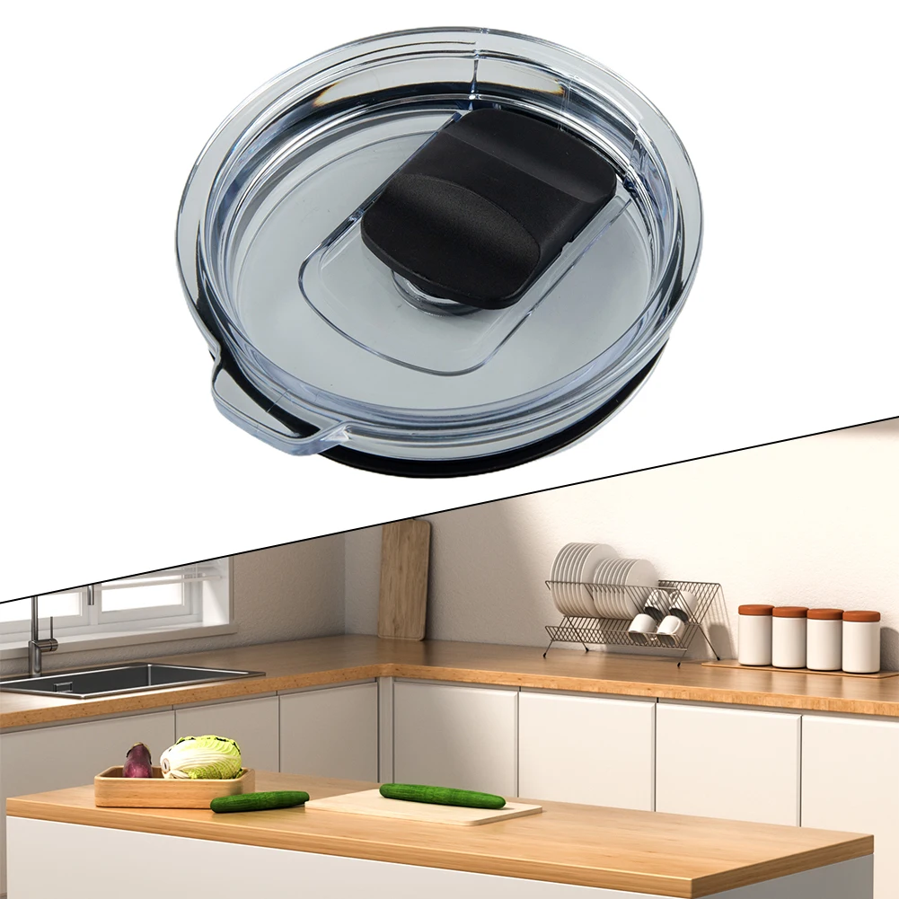 

Brand New High Quality Cup Lid Container Durable Home Kitchen Leak-proof Magnet Plastic Push-piece Replacement