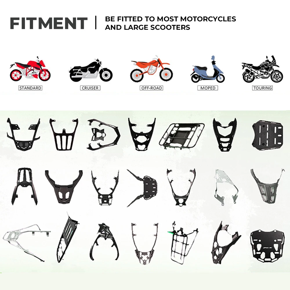 Motorcycle Tail Box CNC Aluminum for BMW R1200GS R1250GS