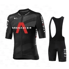 2022 Ineos Grenadier Cycling clothing Set Men Bike Competizione Suit summer Breathable Training Light Race short sleeve Jersey