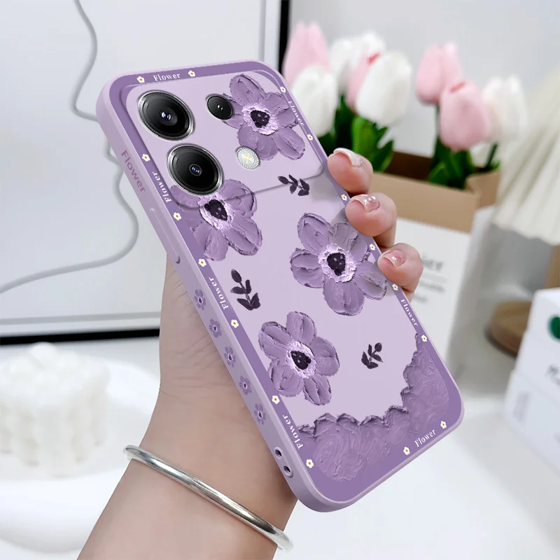 Strawberry Floral Silicone Phone Case