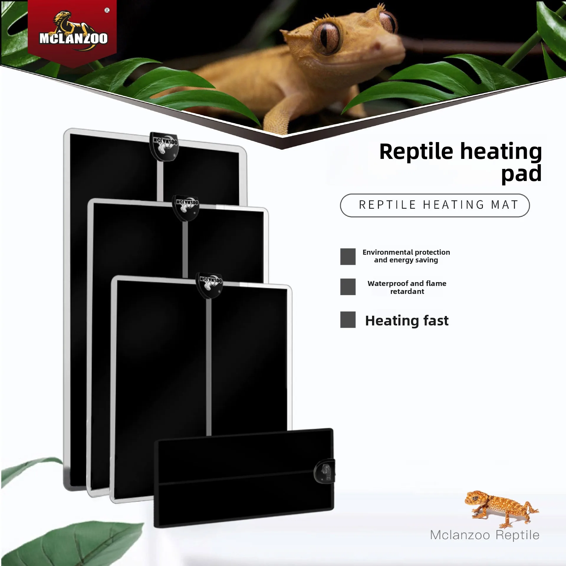 Photo inspiration: Thermostat For Geckos Heat Requirements Reference: Mclanzoo Reptile Heat Mat Thermostat Controlled Belly Heater