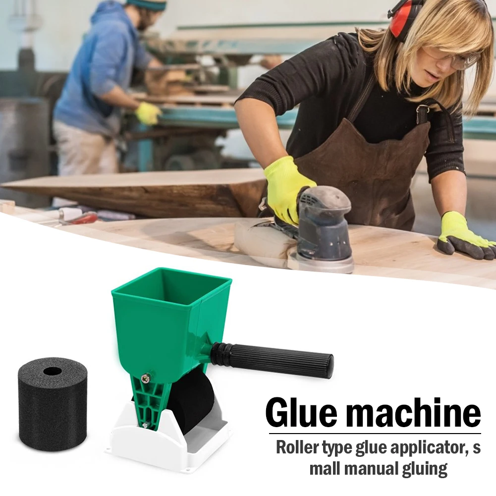 Glue Applicator Roller Portable Handheld Gluer for Woodworking Painting Tools