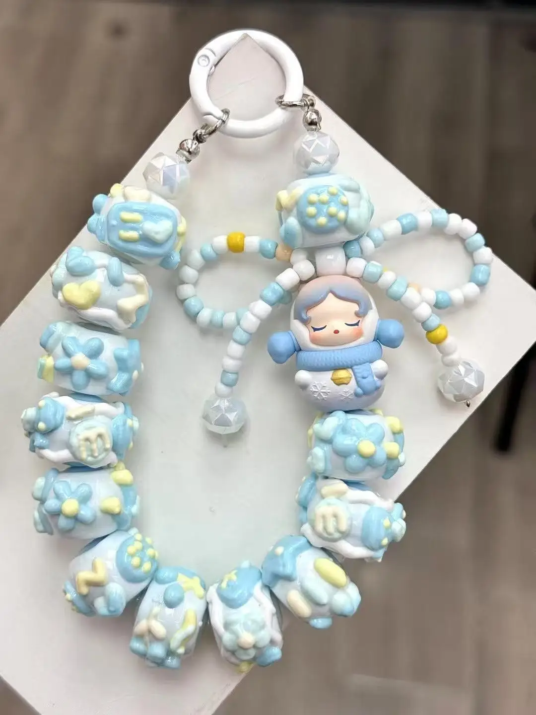 Mini Doll Diy Skullpanda Keychain Gorgeous SP Beans Mobile Phone