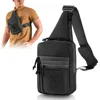 Tactical Shoulder Chest Bag Pistol Holster Concealed Carry Sling Crossbody Range Gun Convertible Backpack for Hunting Camping 1