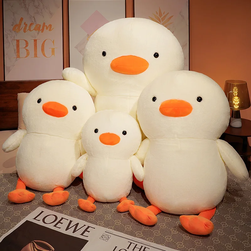 Peluche Gigante De Pato De 100 Cm, Almohada Mullida Y Cojín De Suelo Para Niños Y Niñas