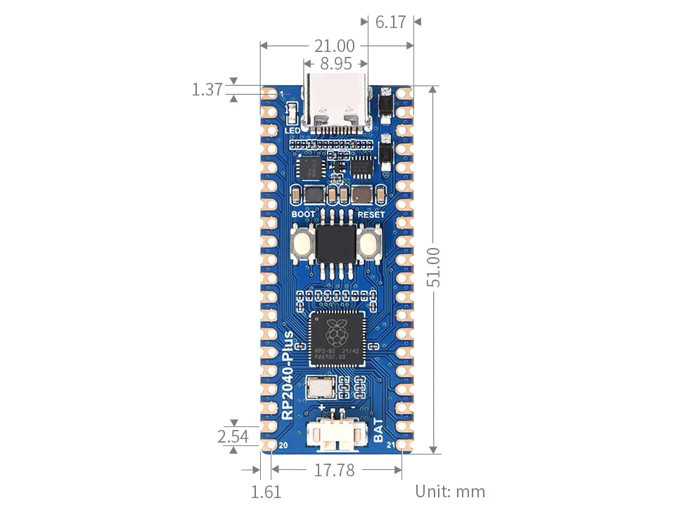 RP2040-Plus,     MCU ,   ũƮѷ , RP2040