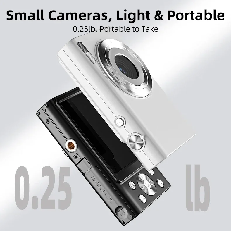 Colorful 2.88 inch 48MP cinema digital video cameras CCD portable mini CCD cameras