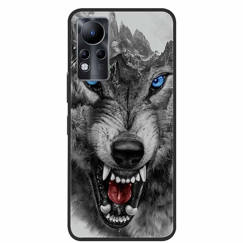 Animal Wolf Silicone Back Cover Phone Case - Stylish and Durable Protector s