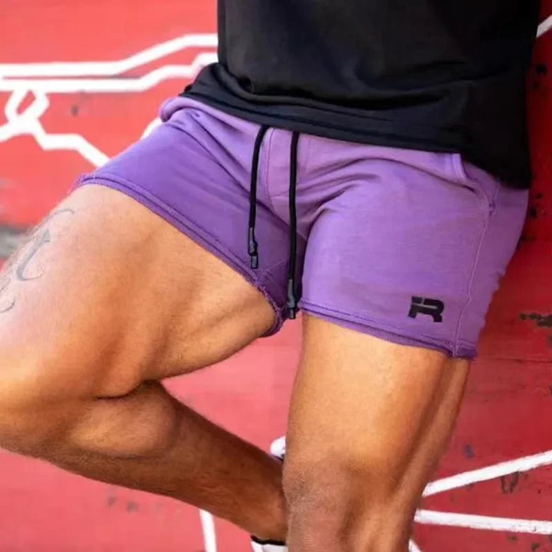 Men's Fitness Sports Pants Casual Summer Running Training Shorts Large Fluffy Circles Deep Squat Shorts Fitness Brothers