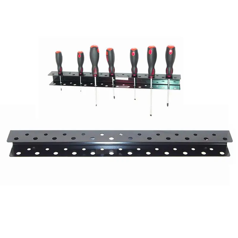 32cm Screw Organizer Wall Mount Screwdriver Holder Storage Rack Storage Organizer Tool Rack Tool Screwdriver