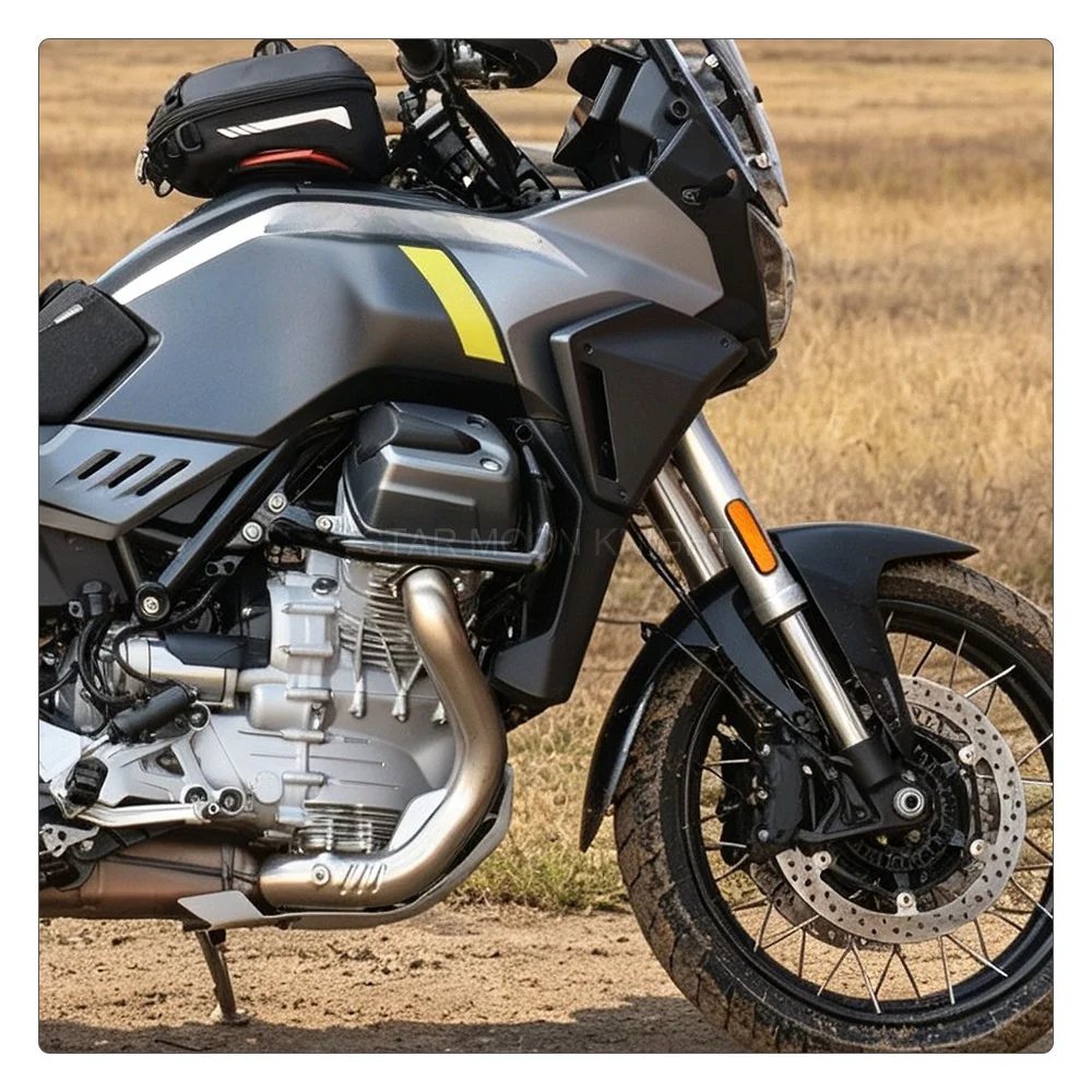 Motorcycle Front Fender Extension Enhancer - Lengthened Mudguard Accessory