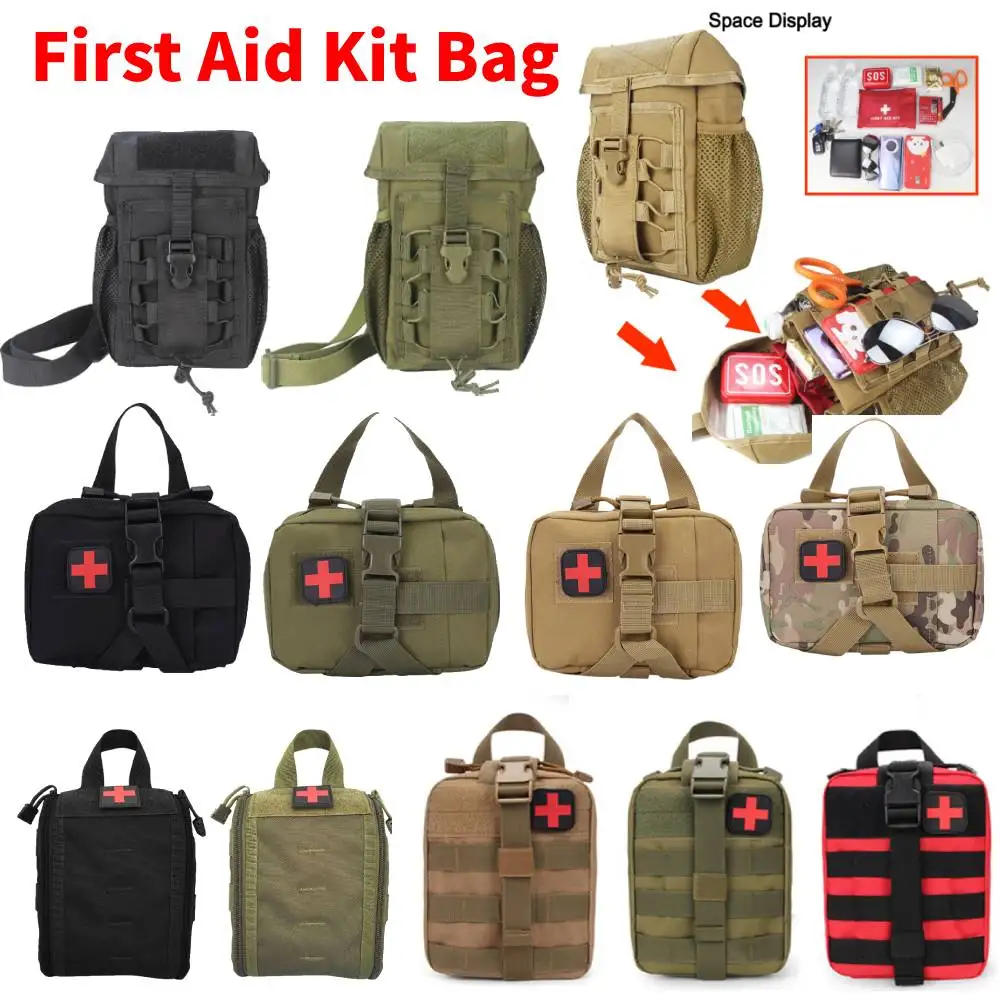 Military EDC Tactical Bag Waist Belt Pack Hunting Vest Emergency Tools