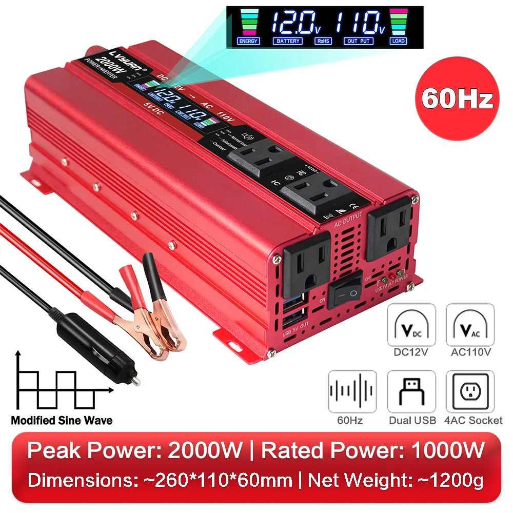 Red 2000W