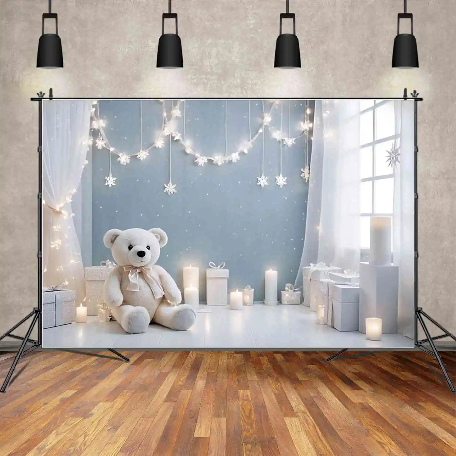 

Задний фон MOON.QG для детского дня рождения