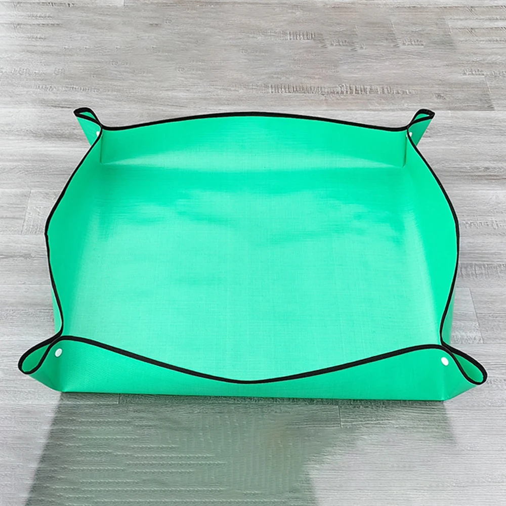 Planting mat Home Gardening Supplies Foldable Garden Plant Flower Pot Reusable Transplanting Waterproof Mats gardening mat