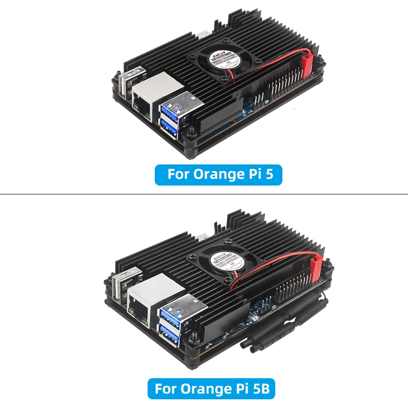 de resfriamento ativo Radiador para Orange Pi 5B 5
