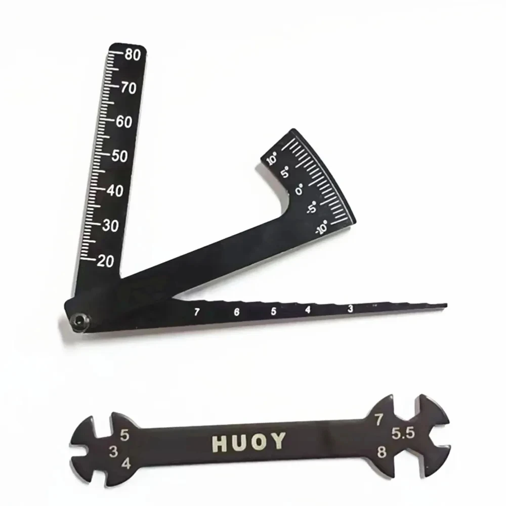 3-In-1-Height-Gauge-Ruler-Aluminum-Metal-Parts-Wheel-RC-Road-Car-Set-Up ...