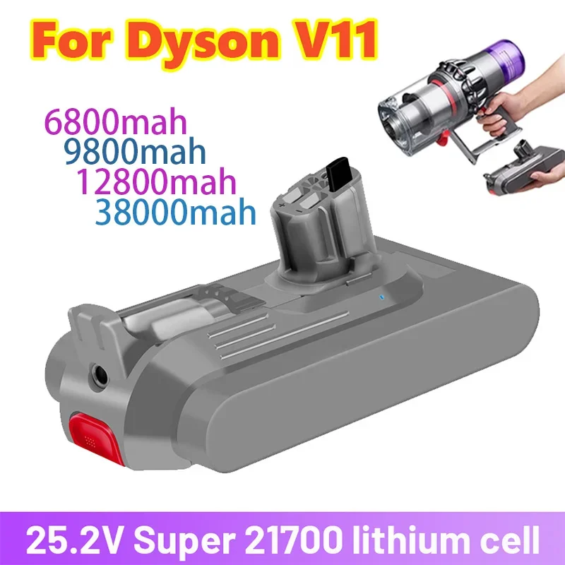 

2023Latestdyson V11 Batterij Absolute V11 Dier Li-Ion Stofzuiger Oplaadbar Batterij Super Lithium Batterij 38ah Lithium Batterij
