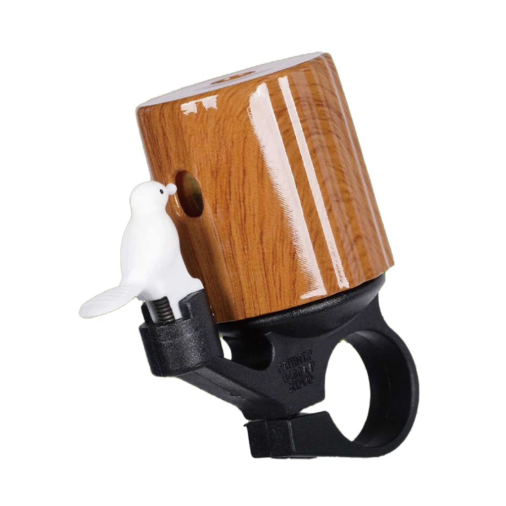 For 22.2-28MM Bicycle Bell Brass Woodpecker Bike Safety Warning Alarm Cycling Handlebar Bell Ring Bicycle Horn Cycling Accessory