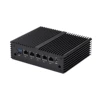 Qotom Q10821G5 Mini PC 5*2.5GLan Celeron J6412 AES-NI 2GHz 2USB3.0 RJ45 COM DP VGA Proxmox Pfsense Firewall Router Mini PC 3