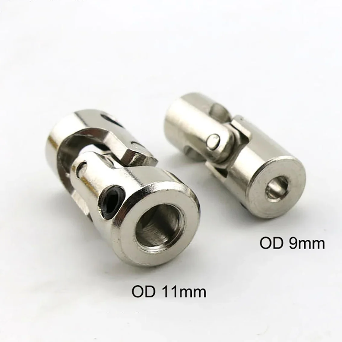 Giunto Cardanico Metallo 10 Mm - Connettore Albero Motore Per Modellini Auto, Robot, Fai Da Te - Foto 5