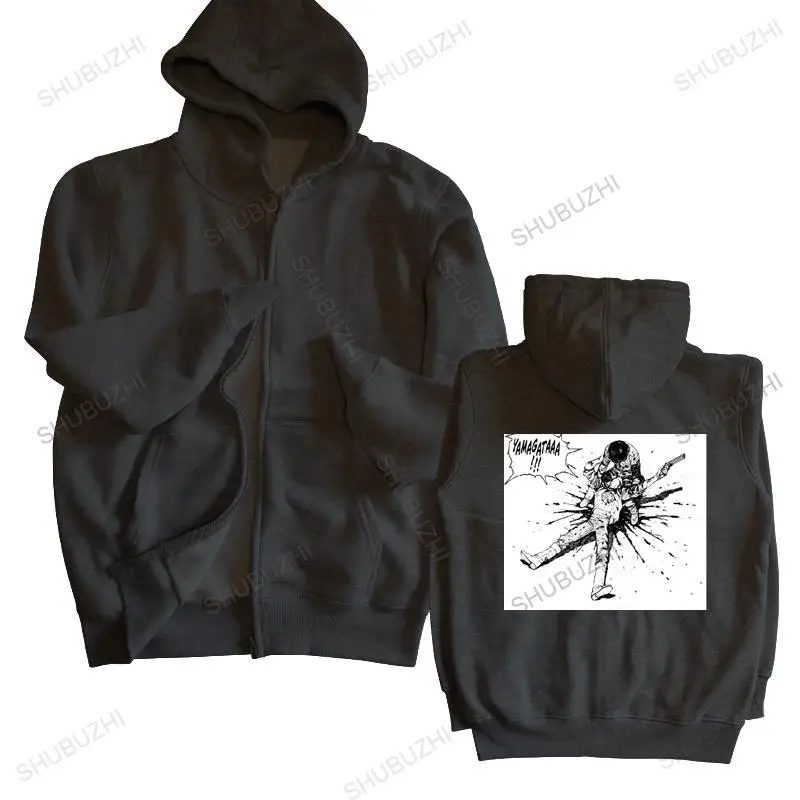 

unisex Outwear men hoodies Akira Yamagata pullover box logo man brand zipper autumn hoody