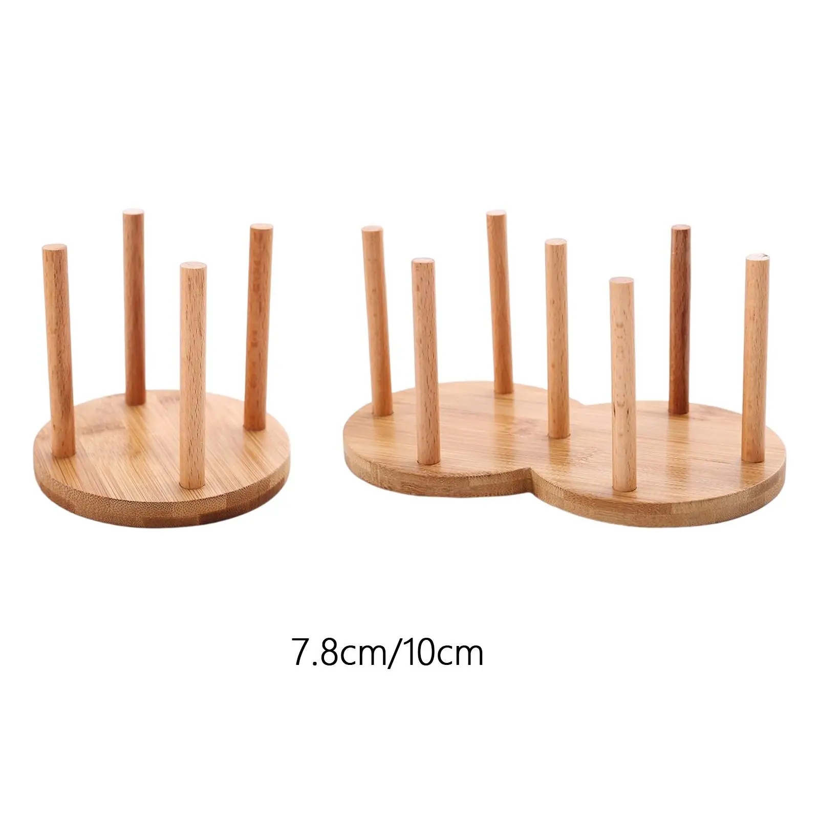 Sturdy Cup Dispenser Round Wooden Water Cups Holder for Lounges Party Countertop Bar