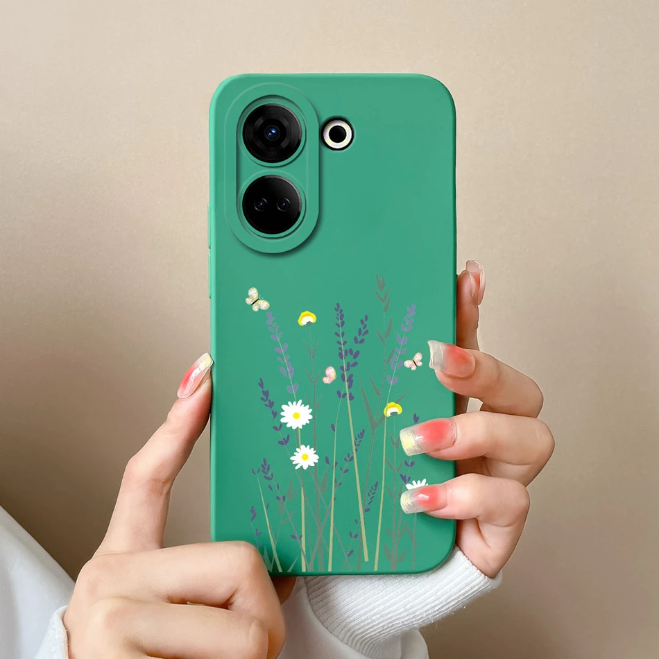 Bear Liquid Silicone Full Coverage Bumper Soft Case - Full Protection  Shell